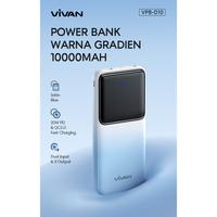 Gambar VIVAN VPB-D10 Power bank 10000mAh 20W QC TYPE C PD LED Display 3 Port dari Shopedia Bandung undefined 4 Tokopedia