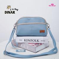 Gambar TAS SLEMPANG WANITA/DUA TALI/SLING BAG DINAR BY RATU BILQIS - krem dari Mumtaz House undefined 5 Tokopedia