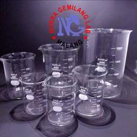Gambar Beaker Glass/ Gelas Kimia Iwaki  Ukuran 100 ml dari Ophin Alat Lab Alkes undefined 1 Tokopedia