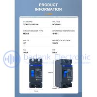 Gambar MCCB DC 2P 200A 1000V Molded Case Circuit Breaker Panel Surya PLTS dari badank Electronic undefined 2 Tokopedia
