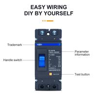 Gambar MCCB DC 2P 200A 1000V Molded Case Circuit Breaker Panel Surya PLTS dari badank Electronic undefined 3 Tokopedia