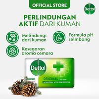 Gambar Dettol Sabun Batang Anti Bakteri - Original 100gr (10 pcs) - Bar Soap Antibacterial dari Dettol Indonesia Store undefined 3 Tokopedia