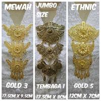 Gambar Bros kebaya susun 3 kutu baru Good quality - Small Gold, jumbo size dari Winnie Collection undefined 4 Tokopedia