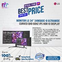 Gambar Monitor LG 34" 34WQ60C-B Ultrawide Curved QHD 60Hz IPS HDR10 Gaming - 34WQ60C, TANPA KAYU dari Multifungsi ID undefined 1 Tokopedia