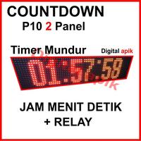 Gambar Countdown Timer Waktu Mundur Masak Galatama P10 Led Matrix 2 Panel Jam - Modul Saja dari Digital apik undefined 1 Tokopedia