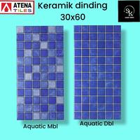 Gambar Keramik kolam renang 30x60 Athena Aquatic Mbl & Dbl- Glossy emboses - Dbl dari SK keramik granit undefined 1 Tokopedia