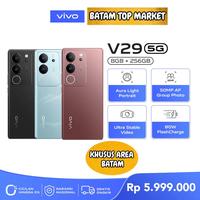Gambar VIVO V29 8/256 GB 5G NFC GARANSI RESMI 1 TAHUN [ BATAM ] dari BATAMTOPMARKET undefined 1 Tokopedia