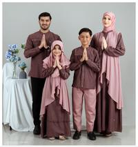 Gambar SARIMBIT 2024 NIBRAS RAYYA SERIES ALINE BROWN ROSE TERBARUU - GAMIS DEWASA, XXS/P0/L0 dari Shanum Collection01 undefined 1 Tokopedia
