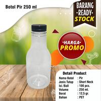 Gambar Botol Plastik Pir 250ml isi 50 pcs (FREE PACKING KARDUS) - Putih dari Kongkow Farm undefined 1 Tokopedia