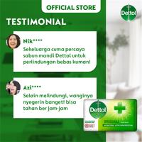 Gambar Dettol Sabun Batang Anti Bakteri - Original 100gr (10 pcs) - Bar Soap Antibacterial dari Dettol Indonesia Store undefined 5 Tokopedia