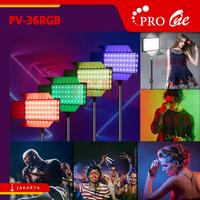 Gambar Professional LED RGB Color Light Panel With Barndoor PV-36RGB GL-200 dari Foyu Photo Jakarta undefined 5 Tokopedia