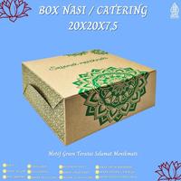 Gambar Dus 20X20 Box Catering Dus Nasi Motif Teratai (B5K39) Terbaru dari CV PUTRA BINTANG undefined 3 Tokopedia