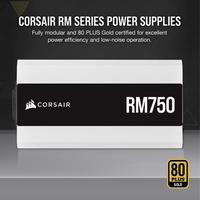 Gambar PSU Corsair RM White Series 750W Full Modular - 80 Plus Gold - RM750 dari ONE Di Comp undefined 4 Tokopedia