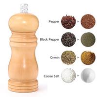 Gambar Gilingan Lada Merica Bumbu / Salt Pepper Mill Manual Grinder Kayu 8" dari MGM Online undefined 2 Tokopedia