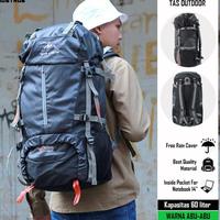 Gambar Ready Stock Tas Gunung 60L Ransel Carrier Hiking Camping Keril 60 - Biru Pro dari CLIMBING BAG STORE undefined 2 Tokopedia