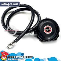 Gambar Dakor Delta Alat Selam Pernapasan Masker Kompresor - Hitam dari POPDIVING undefined 1 Tokopedia