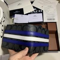 Gambar [BRANDED] Original CH Men Wallet Blue Stripe Dompet Pria Asli dari Dyastore Official undefined 4 Tokopedia
