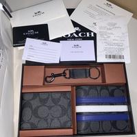 Gambar [BRANDED] Original CH Men Wallet Blue Stripe Dompet Pria Asli dari Dyastore Official undefined 3 Tokopedia
