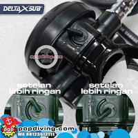 Gambar Dakor Delta Alat Selam Pernapasan Masker Kompresor - Hitam dari POPDIVING undefined 2 Tokopedia