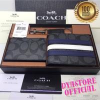 Gambar [BRANDED] Original CH Men Wallet Blue Stripe Dompet Pria Asli dari Dyastore Official undefined 1 Tokopedia