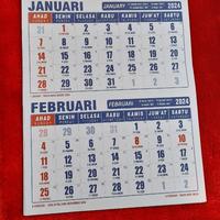 Gambar Kalender Dinding 2024 Kalender Gantung Dwi Bulan Kalender Kertas dari ABC Jaya Shop undefined 1 Tokopedia