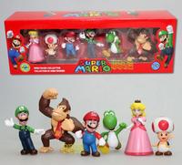 Gambar Action Figure Super Mario Bros Set isi 6 pcs Mario Luigi Yoshi Koopa - MARIO D dari masbro figure undefined 4 Tokopedia