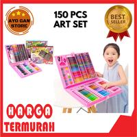 Gambar Art Set Isi 150 Pcs - Pensil Anak Warna Set Crayon Full Set Alat Lukis dari Ayo Gan Store Official undefined 1 Tokopedia