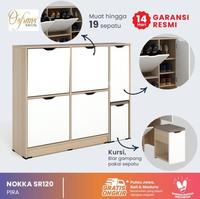 Gambar Nokka Noka Sr120 Sr 120 Nokkasr120 Nokasr120 Rak Sepatu Dengan Kursi dari banterjstore undefined 2 Tokopedia