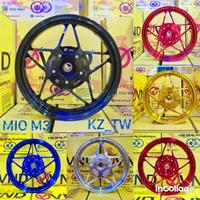 Gambar Velg Racing VND V Speed- M3,Mio Z, Fino 125,Soul GT 125,Gear 125 DLl - Hitam, Mio M3 dari KZ_tw undefined 1 Tokopedia