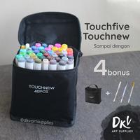 Gambar Touchfive Touchnew Marker Spidol 40 Colors Twin Markers Animasi - 30 Arsitek, Hitam dari DKV Art Supplies undefined 1 Tokopedia
