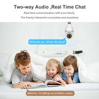 Gambar CCTV V380 Pro Smart WiFi Kamera Model Bohlam Cctv Lampu dari Kartu Memori Original undefined 5 Tokopedia