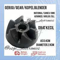 Gambar GIGI KARET GEAR BLENDER MIYAKO LAMA NATIONAL GMC SANEX TRISONIC LUBANG - Lubang Besar dari esge electronics undefined 1 Tokopedia