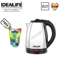 Gambar Teko Listrik Idealife IL 110 1,8 Liter Low Watt Electric Kettle IL-110 - +TOPPAS POUCH, PACKING EXTRA dari Toko Lima_NEW undefined 1 Tokopedia