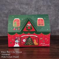 Gambar xmas box 2 jar House box kue kering natal parcel isi 2 jar hampers kue dari Bakernbarista undefined 1 Tokopedia