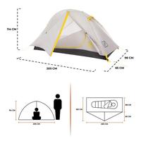 Gambar Tenda Camping Ultralight FEATHERSTONE Kap 1 Orang Outdoor Tent Alloy dari Mendakishop undefined 4 Tokopedia