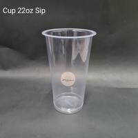 Gambar 1 PAK 50 pcs CUP 22 oz PLASTIK GELAS DATAR 22oz SIP ECER - 1PAK-CUP 22 SIP dari BP Collections Plastics undefined 5 Tokopedia