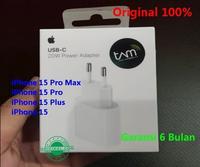 Gambar Adapter Charger 20W USB-C iPhone 15 Plus Original ( TAM ) dari ORIGINAL.COM undefined 1 Tokopedia