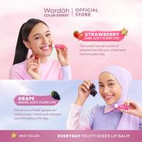 Gambar Wardah Lip balm Fruity sheer Vitamin E Lip bam lipstik bibir kosmetik - LipBalm Strober dari yaYes Collection undefined 2 Tokopedia