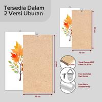 Gambar Hiasan Dinding Lukisan Tangkai Autumn Dekorasi Ruang Tamu Home Decor - 1A, 10x20 cm dari Inspirart Gallery undefined 4 Tokopedia