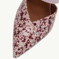 Gambar MALONE SOULIERS Maisie Heeled Mules 85mm in Rose/Pink Multicolor embos - 40 dari Carina Luxury undefined 5 Tokopedia