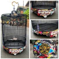 Gambar SANGKAR KANDANG MURAI EBOD JAYA DECAL PVC NEW dari Ahuang store undefined 2 Tokopedia