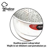 Gambar Maspion Dandang Kukusan Nasi + Sarangan | Panci Jawa Steamer Aluminium - 26cm dari Wiratara Housewares undefined 4 Tokopedia