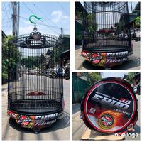 Gambar SANGKAR KANDANG MURAI EBOD JAYA DECAL PVC NEW dari Ahuang store undefined 4 Tokopedia