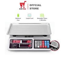 Gambar ALI88 Digital Computing Scale 40kg Double Display / Timbangan Buah dari PUTU BINTANG undefined 1 Tokopedia