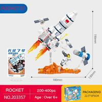 Gambar SEMBO Brick Mainan Susun Balok Roket Astronot Pesawat Angkasa Luar - 203355 dari ZENPOO undefined 4 Tokopedia