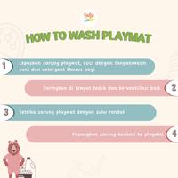 Gambar Baby Loop Playmat Matras Bayi - Playmat Lepas Pasang Waterproof Foldab - Ruffles Beige dari Ninemonthslater.idn undefined 2 Tokopedia