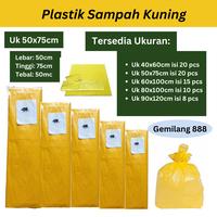 Gambar Kantong Plastik Sampah Kuning/ Kantong Plastik Medis Semua Ukuran - Kuning 50x75 dari Gemilang Plastik 88 undefined 3 Tokopedia