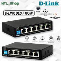 Gambar DLINK DES F1006P E 6 Port 10/100 Switch with 4 PoE Ports and 2 Uplink dari NTL.ID undefined 1 Tokopedia