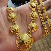 Gambar Kalung Burung Cendrawasih Papua Lapis Emas Kuning 24k dari ARJUNA BIRDSHOP undefined 4 Tokopedia