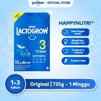 Gambar Lactogrow 3 Plain 735 Gram Terlaris dari Restu Bunda official undefined 1 Tokopedia